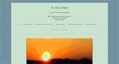 Desktop Screenshot of drallisonhahn.com